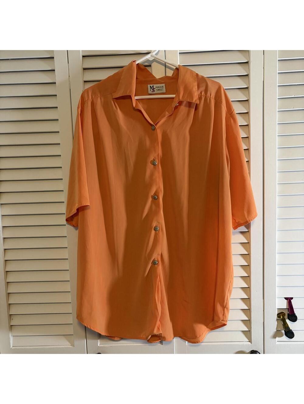 Maggie Sweet Women's Orange Shirt
